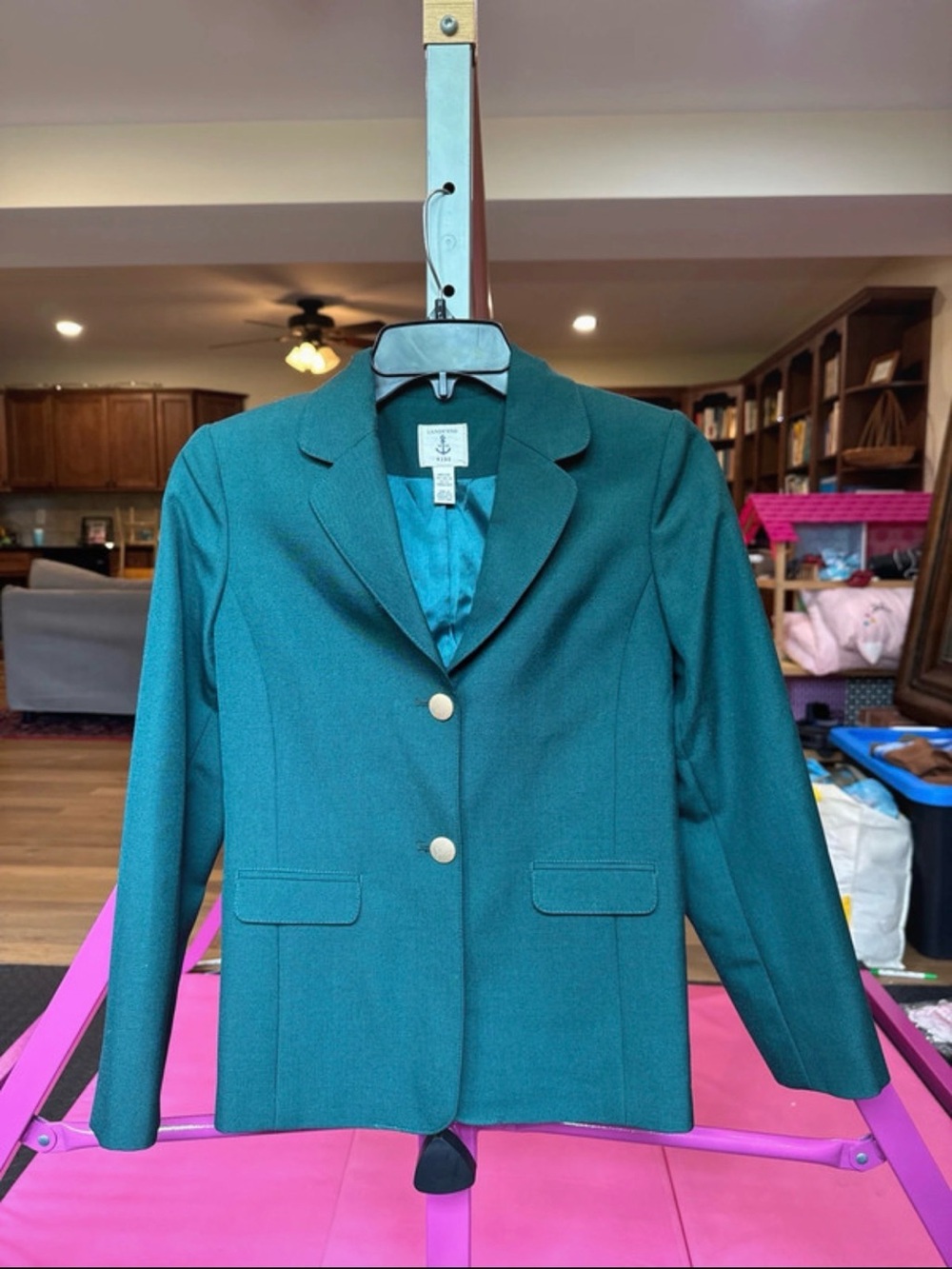 Lands End girls light blazer sz 10